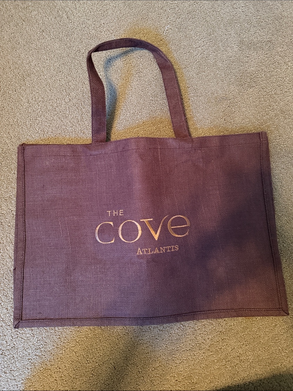 The Cove Atlantis Beach Tote Bag Brown